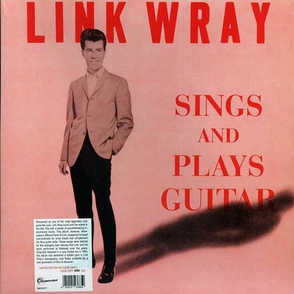 Link Wray Sings and Plays Guitar Clear Vinyl Limited Edition 500 Numbered New - Picture 5 of 6
